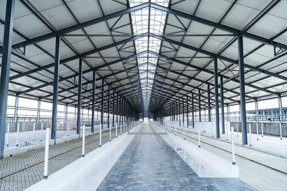 Heavy Crane Gantry Industrial Shed
